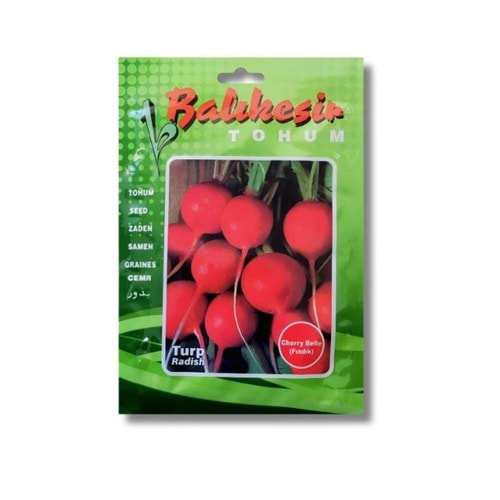 Balıkesir/Cherry Belle Fındık Turp Tohumu 10 Gr