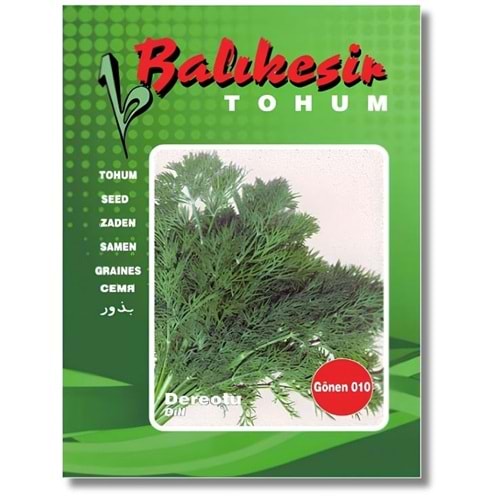 Balıkesir/Gönen 010 Dereotu Tohumu 10 Gr