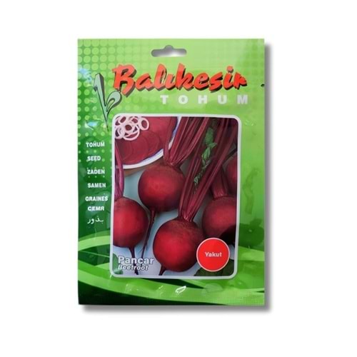 Balıkesir/Yakut Kırmızı Pancar Tohumu 10 Gr