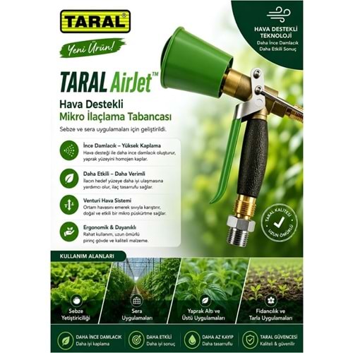 Taral/Airjet İlaçlama Tabancası