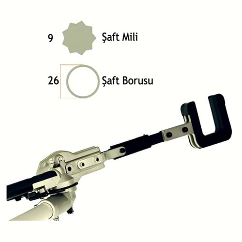 Silkeleme Aparatı 26 mm 9 Diş Komple