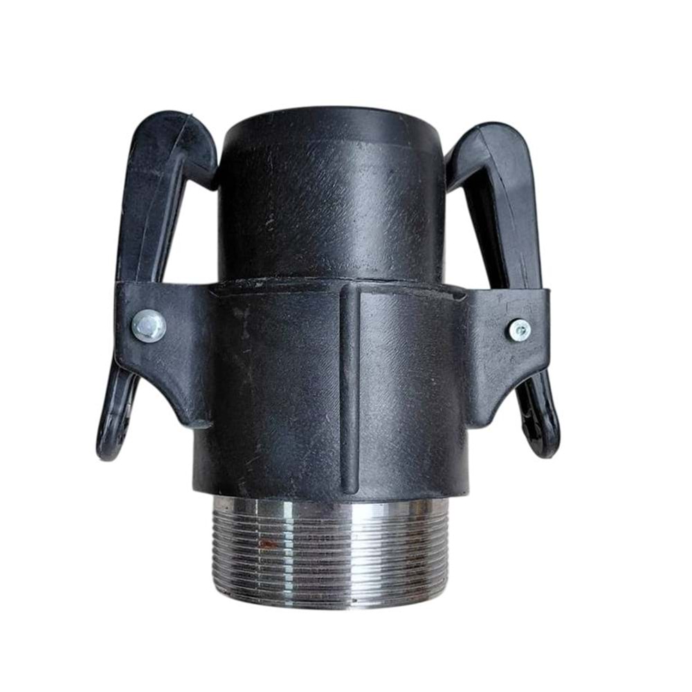 Ey/Motor Bağlantısı 75 mm Erkek Demir Dişli (Plastik)