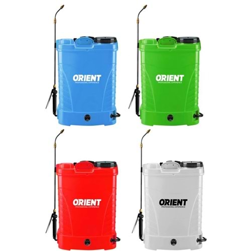 Orient/Sırt Pompası 16 Lt Şarjlı (Plastik)