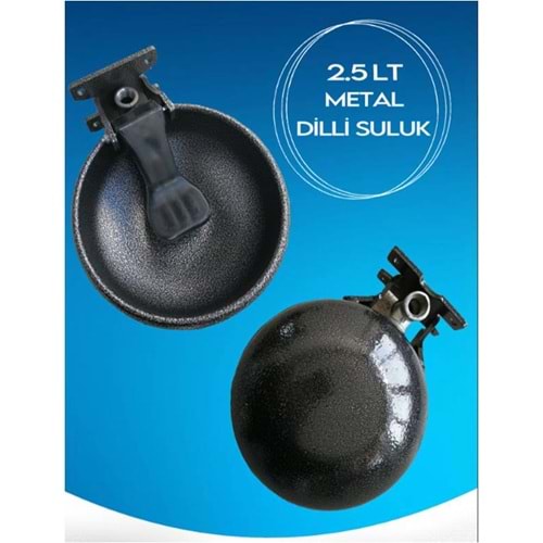 Suluk Metal 2,5 Lt (Plastik Dilli)