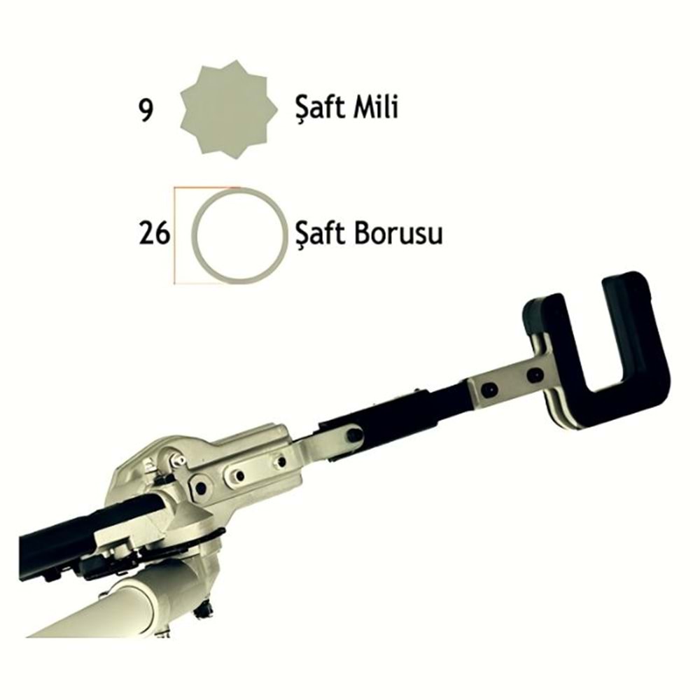 Silkeleme Aparatı 26 mm 9 Diş Komple